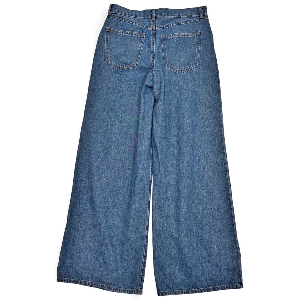 Rewash Brand Mid Rise Straight Leg Medium Wash Blue Jeans Size 7/28 Scandi Girl - Picture 2 of 10